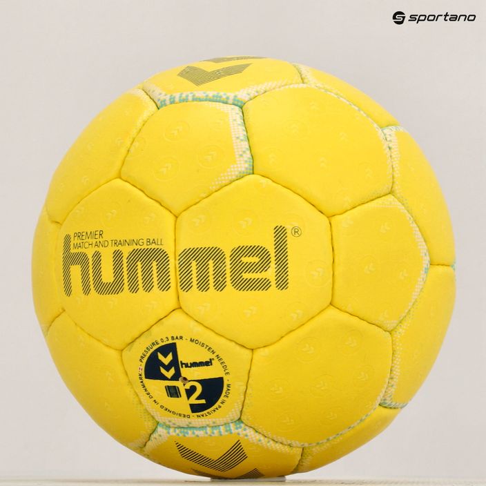 Hummel Premier HB Handball gelb/weiß/blau Größe 2 5