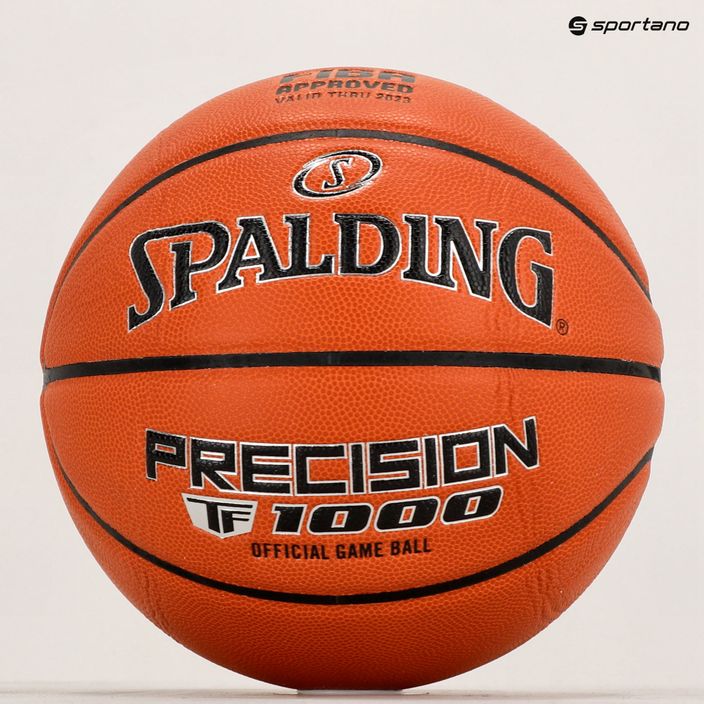 Spalding TF-1000 Präzision Logo FIBA Basketball orange 76965Z 5