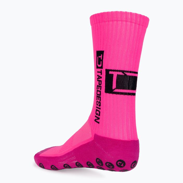 Tapedesign Anti-Rutsch-Socken rosa Fußball 4