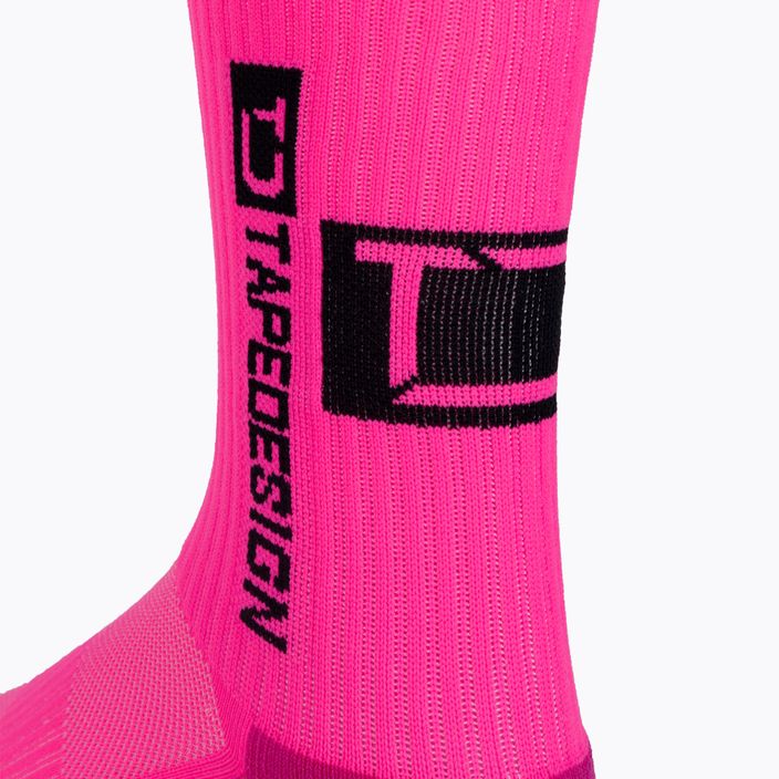 Tapedesign Anti-Rutsch-Socken rosa Fußball 5