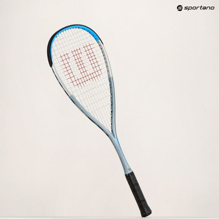 Wilson Ultra L blau/silber Squashschläger 10