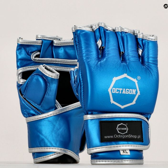 Octagon MMA Grappling Handschuhe blau 7