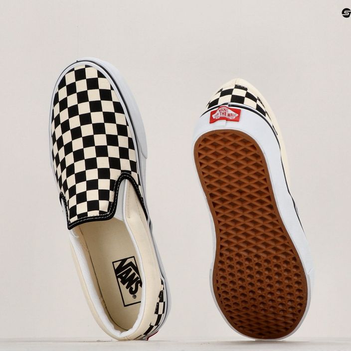 Vans UA Classic Slip-On Schuhe blk&whtchckerboard/wht 19