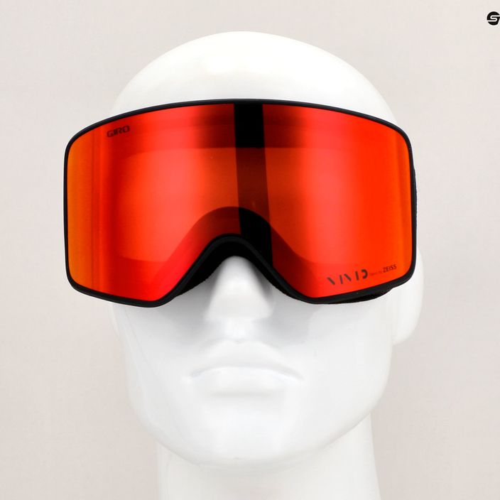 Giro Method Skibrille schwarz wordmark/ember/infrarot 8