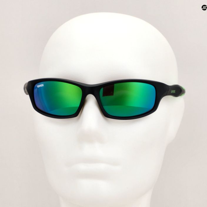 UVEX Kindersonnenbrille Sportstyle 507 grün verspiegelt 12