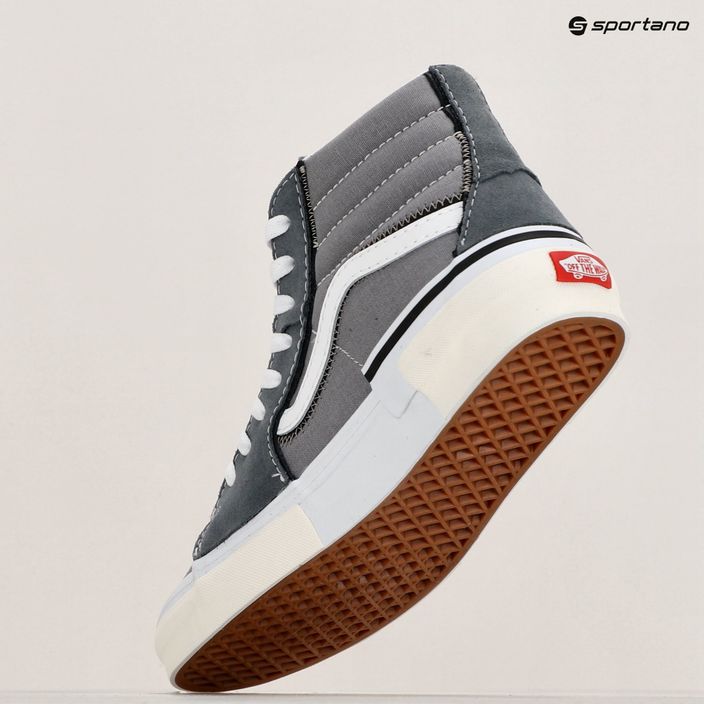 Schuhe Vans SK8-Hi Reconstruct grey 10