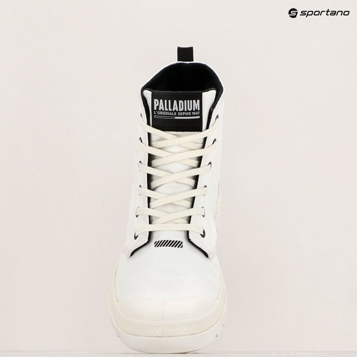 Palladium Pampa Lite+ Hi star weiße Schuhe 9