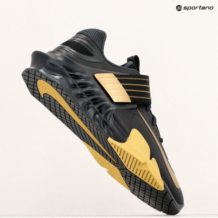 Nike Savaleos schwarz/met gold anthrazit infinite gold Gewichtheberschuhe 9