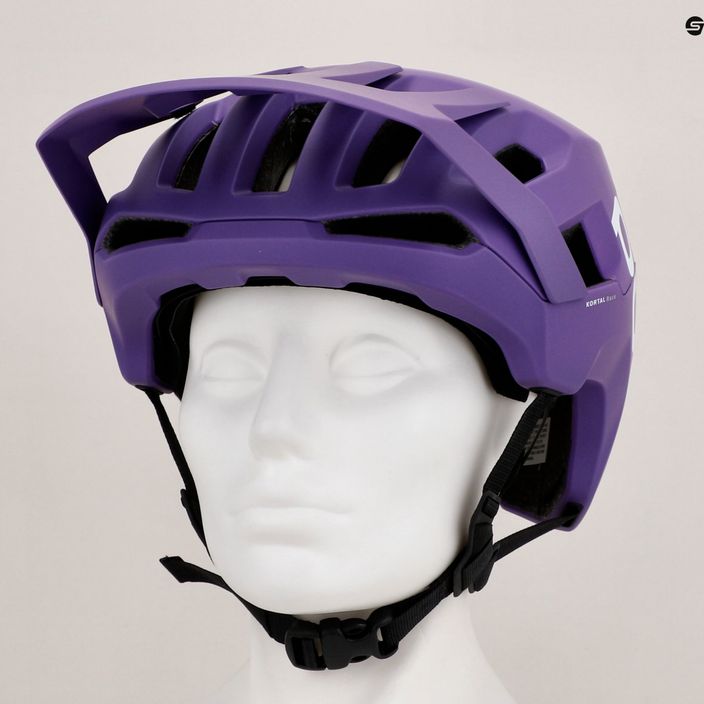 Fahrrad Helm POC Kortal Race MIPS purple/uranium black metallic matt 10