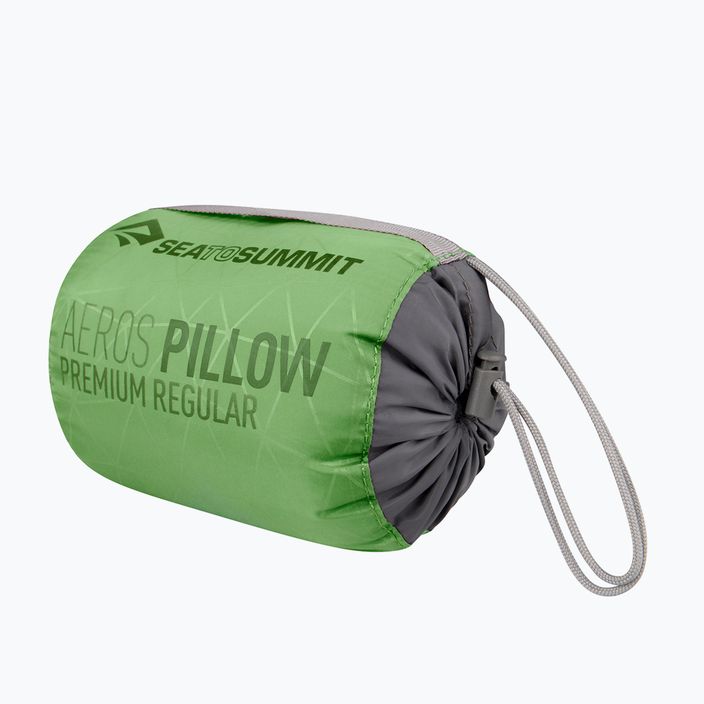 Sea to Summit Aeros Pillow Premium Reisekissen grün APILPREMRLI 2