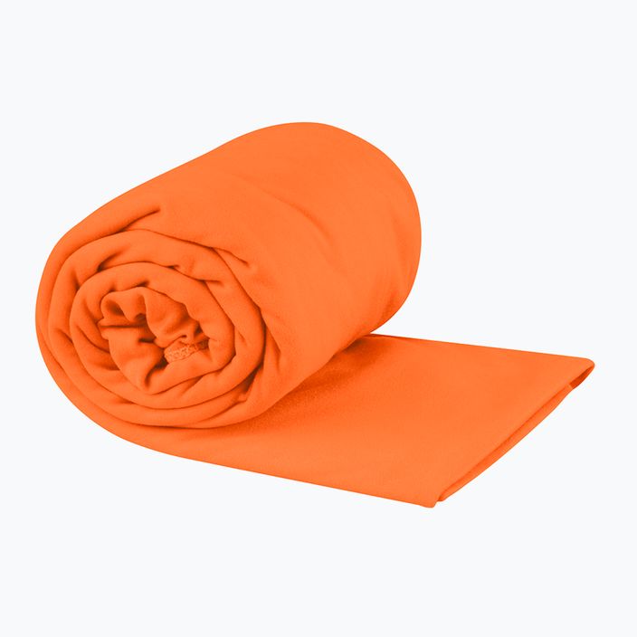 Schnelltrocknendes Handtuch Sea to Summit Pocket Towel XL outblack orange 2