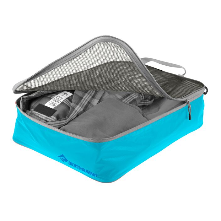 Reise Organizer Sea to Summit Ultra-Sil Garment Mesh Bag M blue atoll 2