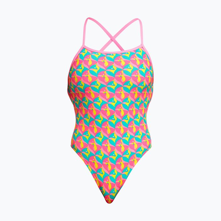 Funkita Frauen einteiliger Badeanzug Strapped In One Piece foxy friends 4