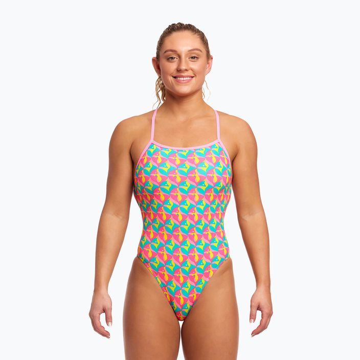 Funkita Frauen einteiliger Badeanzug Strapped In One Piece foxy friends 5