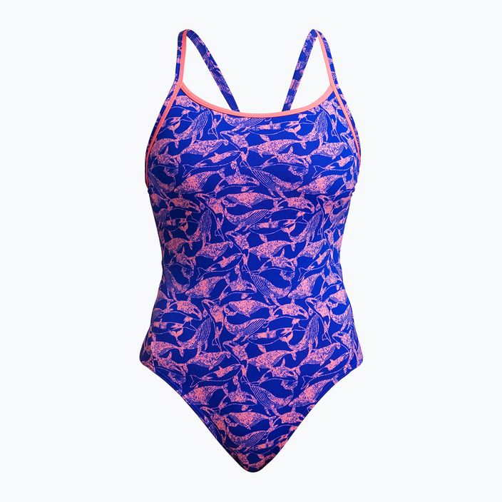 Women's Funkita Diamond Back One Piece minky pinky Badeanzug