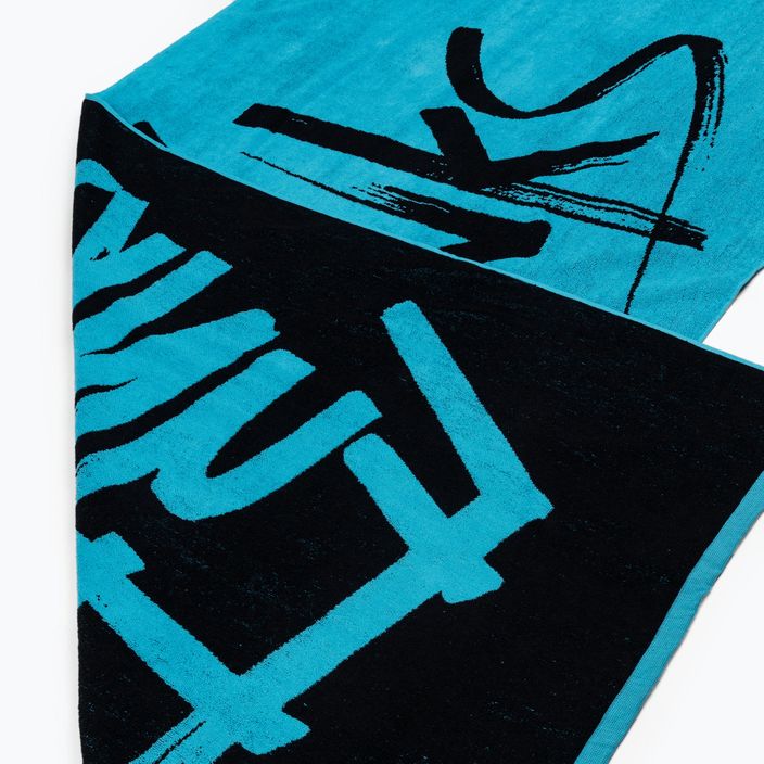 Funky Trunks Baumwoll-Jacquard-Handtuch mit blauem Etikett 2