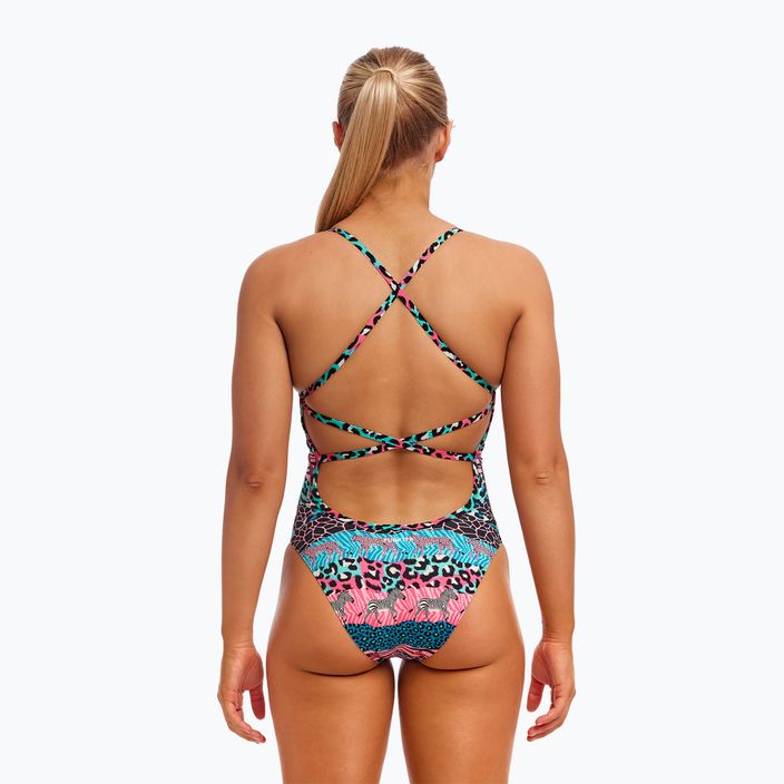 Funkita Frauen einteiliger Badeanzug Strapped In One Piece wilde Dinge 3