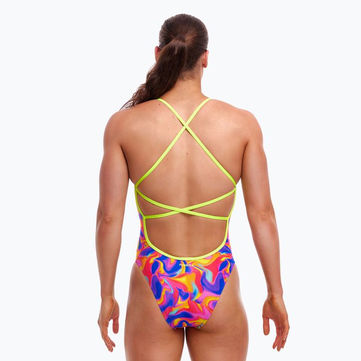 Funkita Strapped In One Piece Sommer Wirbel Frauen einteiligen Badeanzug 3