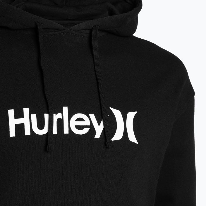 Hurley Herren Sweatshirt O&O Solid Core schwarz 3