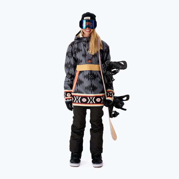 Snowboardjacke Damen Rip Curl Rider Anorak dunkelblau 2WOU 9 6