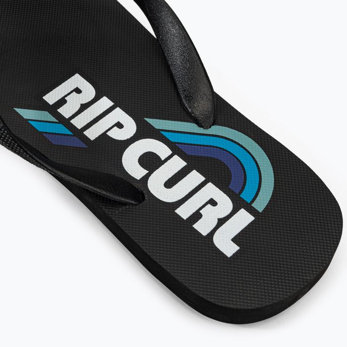 Zehntrenner Herren Rip Curl Surf Revival Logo Open Toe 6244 schwarz 19YMOT 8
