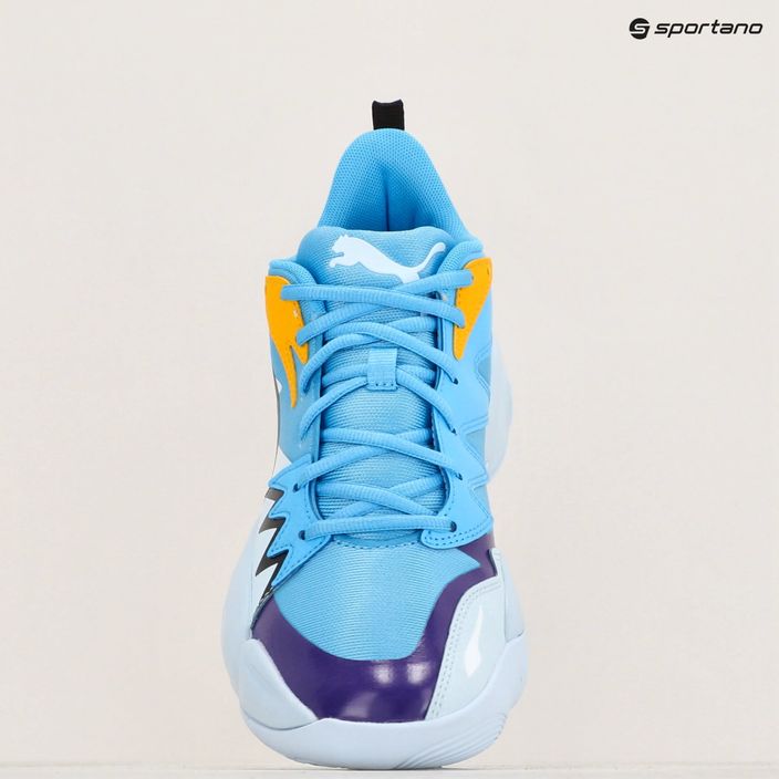 PUMA Genetics Herren Basketball Schuhe leuchtend blau/eisblau 18