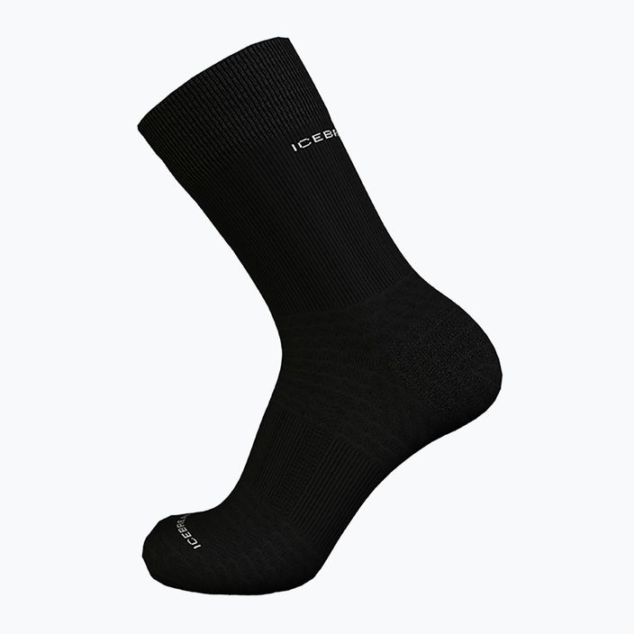 Icebreaker Hike Liner Crew Herren Trekkingsocken schwarz 2