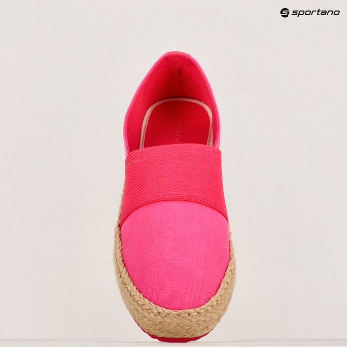 GANT Frauen Raffiaville heiß rosa Schuhe 16