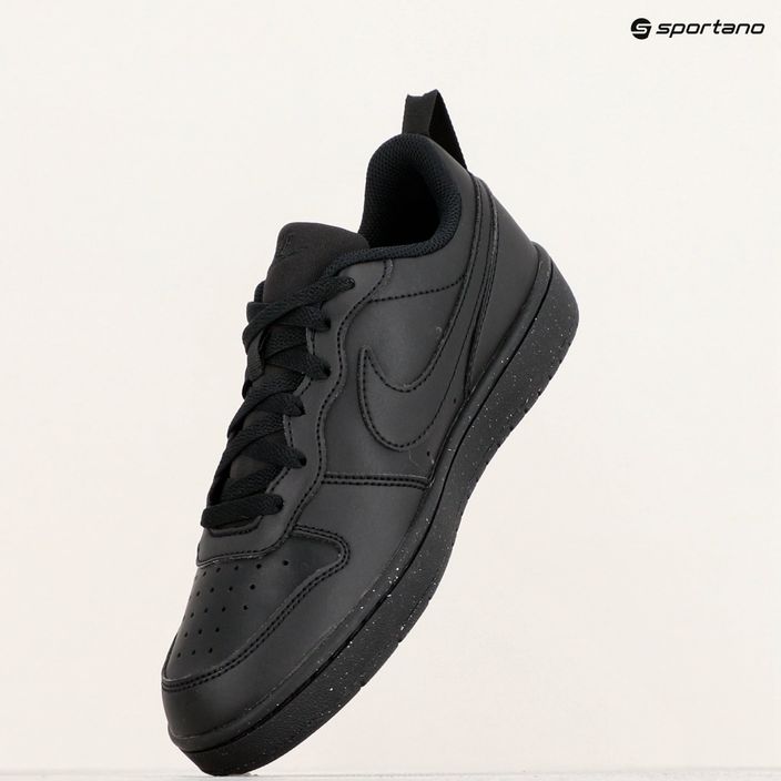 Nike Court Borough Low Damen Schuhe Recraft schwarz/schwarz/schwarz 9