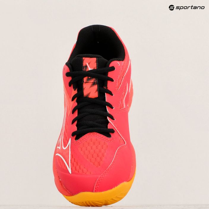 Herren Volleyball Schuhe Mizuno Thunder Blade Z strahlend rot/weiß/carrot curl 15