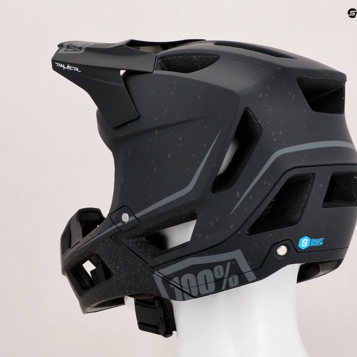 Fahrrad Helm 100% Trajecta w/Fidlock black 9