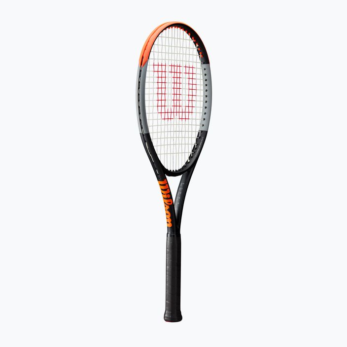 Wilson Burn 100 V4.0 Tennisschläger schwarz und orange WR044710U 8