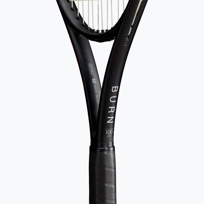 Wilson Burn 100 V4.0 Tennisschläger schwarz und orange WR044710U 12