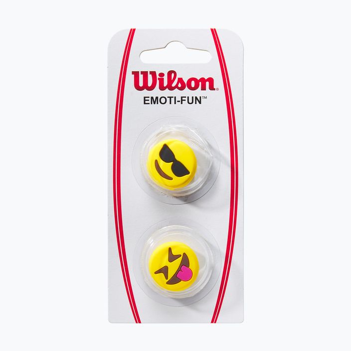 Wilson Emoti-Fun Vibrationsdämpfer 2 Stück gelb WR8405101 3