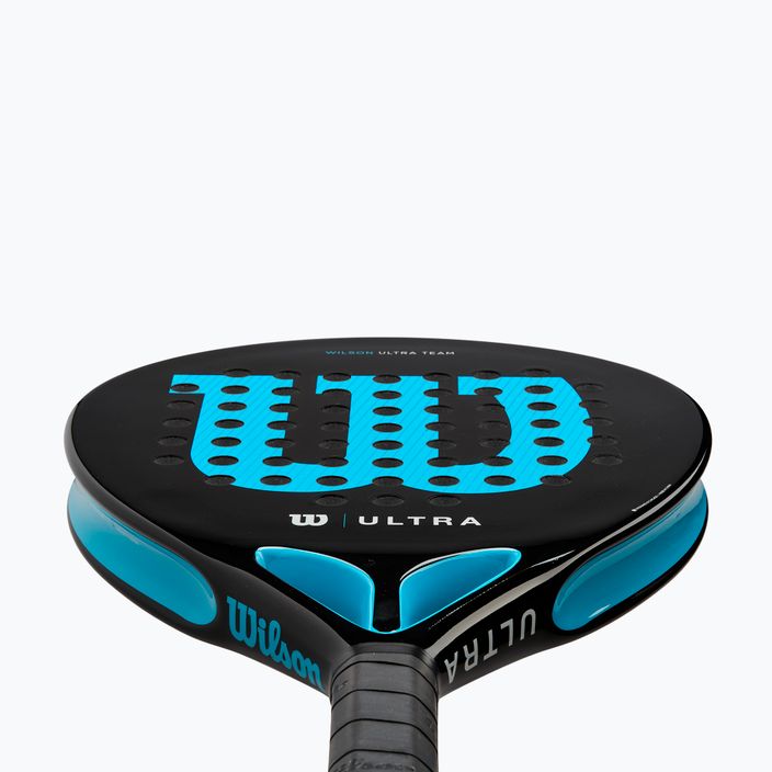 Wilson Ultra Team V2 Padel Schläger schwarz und blau WR067011U2 9