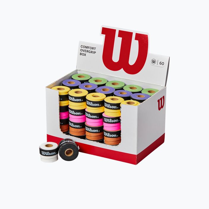 Wilson Overgrip Ultra Box Tennisschlägerbandagen 60 Stück Farbe WR8410701001