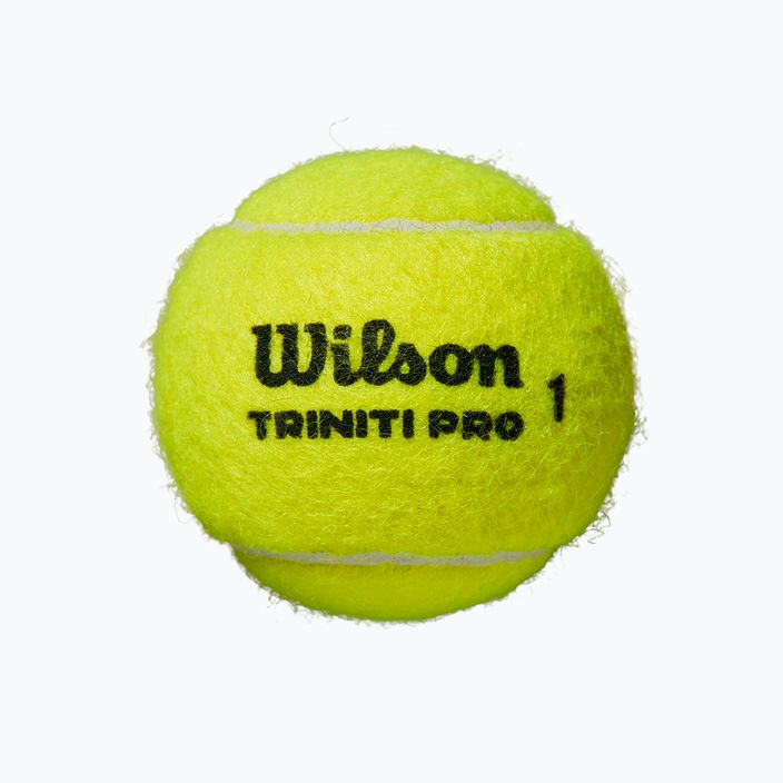 Wilson Triniti Pro Tball Tennisbälle 4 Stück gelb WR8204801001 2