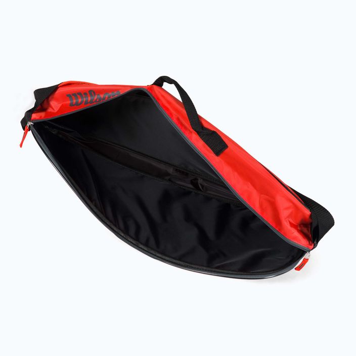 Wilson Junior Racketbag Tennistasche für Kinder rot WR8017804001 5
