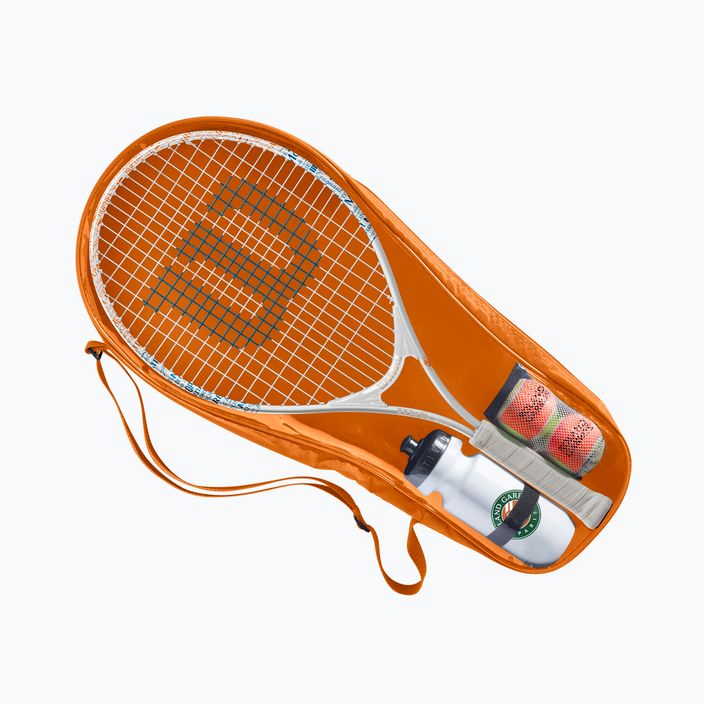 Wilson Roland Garros Elite 25 Tennisset für Kinder orange und weiß WR086810F 8