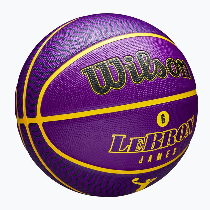 Wilson NBA Spieler Icon Outdoor Lebron Basketball WZ4005901XB7 Größe 7 2