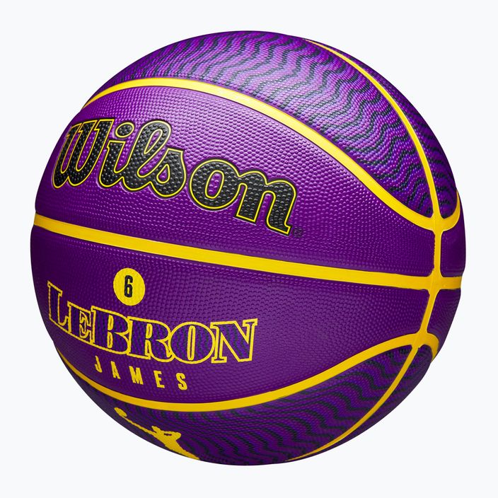 Wilson NBA Spieler Icon Outdoor Lebron Basketball WZ4005901XB7 Größe 7 3