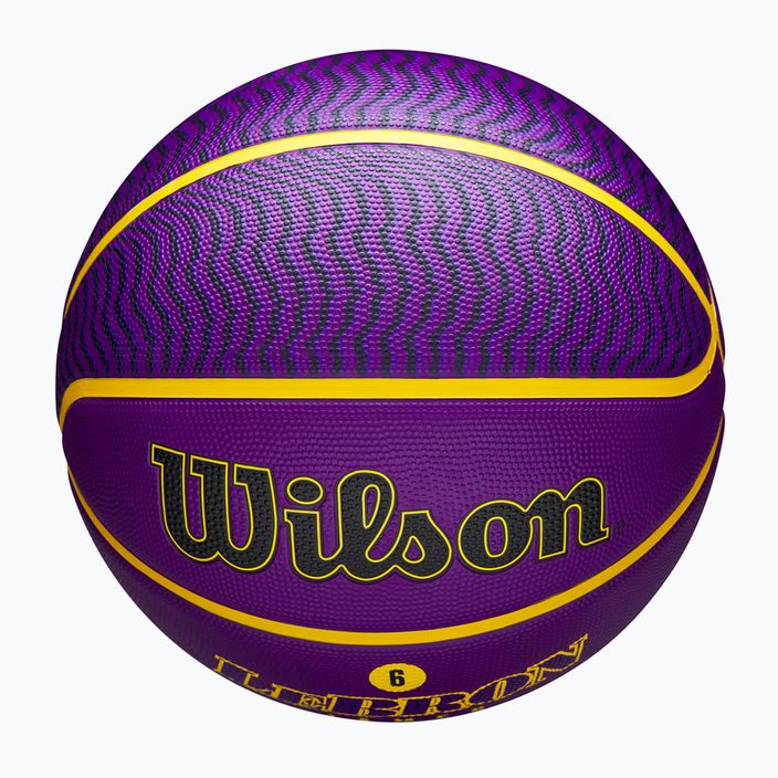Wilson NBA Spieler Icon Outdoor Lebron Basketball WZ4005901XB7 Größe 7 5