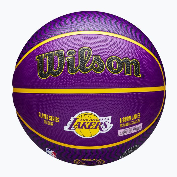 Wilson NBA Spieler Icon Outdoor Lebron Basketball WZ4005901XB7 Größe 7 6