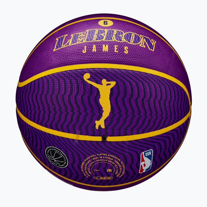Wilson NBA Spieler Icon Outdoor Lebron Basketball WZ4005901XB7 Größe 7 8