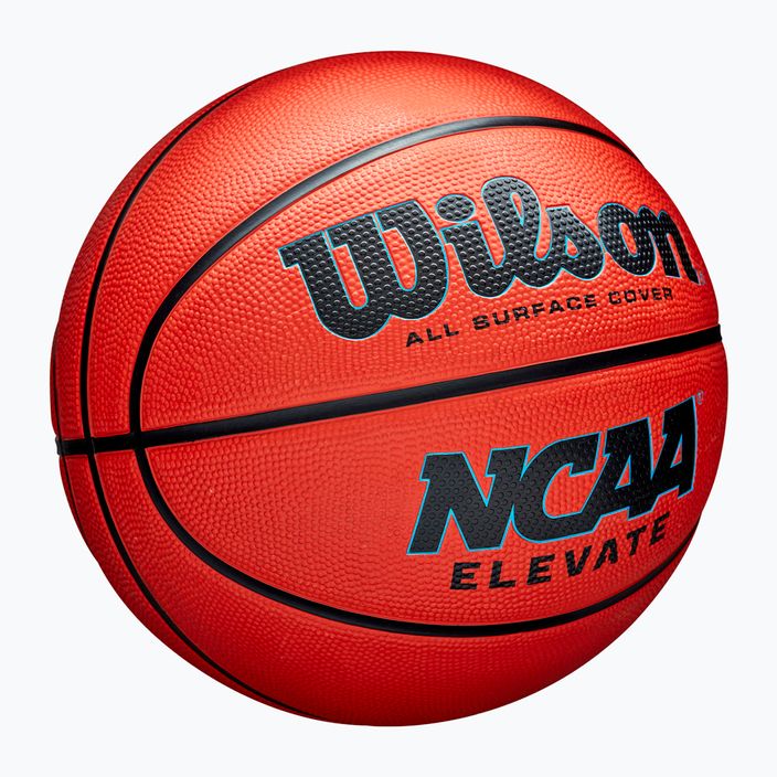 Wilson NCAA Elevate orange/schwarz Basketball Größe 7 2