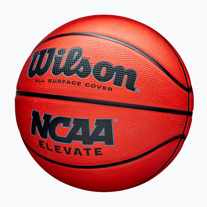 Wilson NCAA Elevate orange/schwarz Basketball Größe 7 3