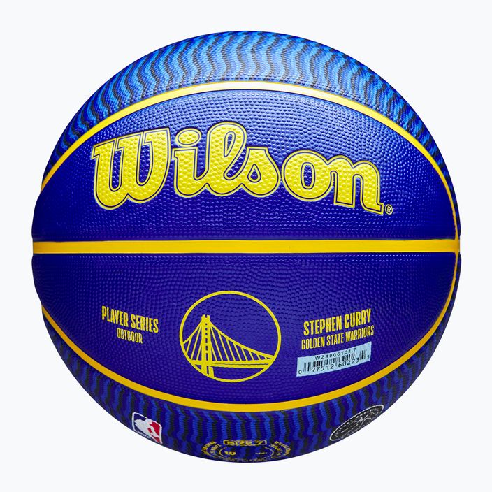 Wilson NBA Spieler Icon Outdoor Curry Basketball WZ4006101XB7 Größe 7 6