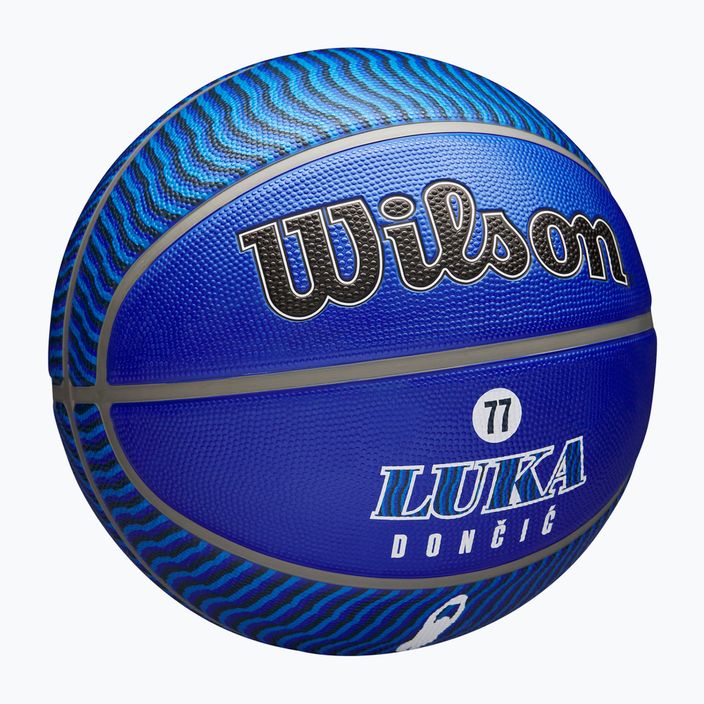 Wilson NBA Spieler Icon Outdoor Luka Basketball WZ4006401XB7 Größe 7 2