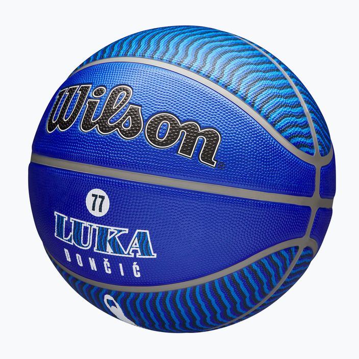 Wilson NBA Spieler Icon Outdoor Luka Basketball WZ4006401XB7 Größe 7 3