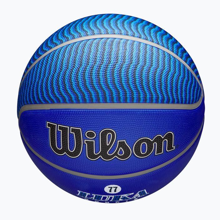 Wilson NBA Spieler Icon Outdoor Luka Basketball WZ4006401XB7 Größe 7 5